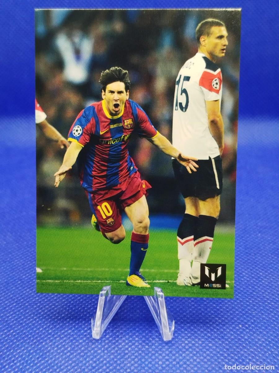 Figurine di Calcio: #27 LIONEL MESSI 2013 ICONS OFFICIAL MESSI CARD COLECTION FC BARCELONA UCL 2011