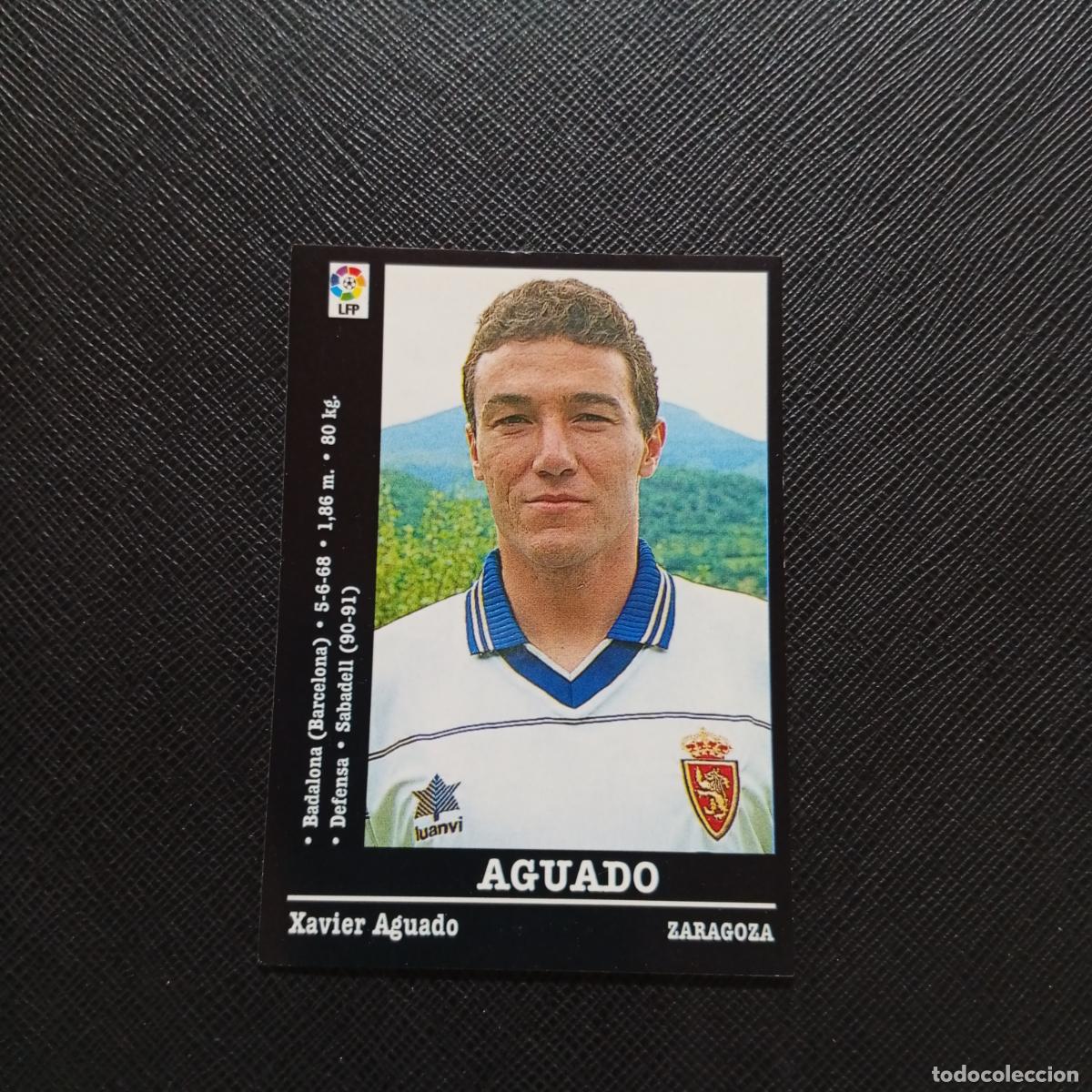 Figurine di Calcio: 55 AGUADO ZARAGOZA PANINI 2000 2001 CROMO FUTBOL 00 01 LIGA - SIN PEGAR - A165 PG307