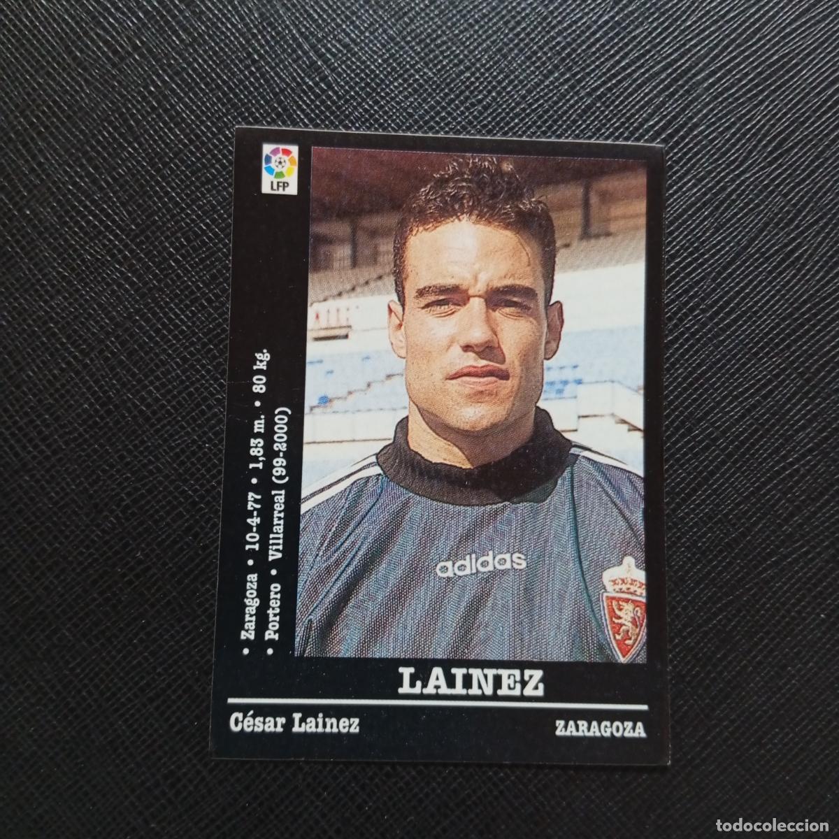 Figurine di Calcio: 68 LAI&Ntilde;EZ ZARAGOZA PANINI 2000 2001 CROMO FUTBOL 00 01 LIGA - SIN PEGAR - A165 PG316 B