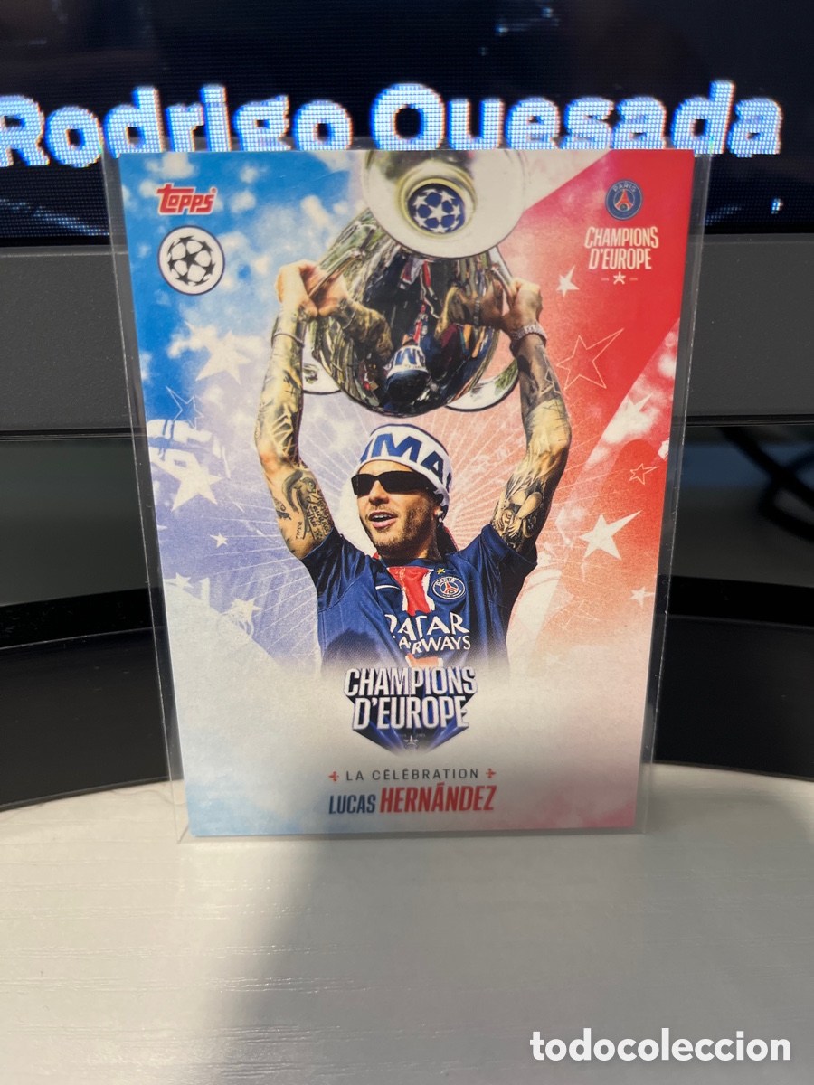 Figurine di Calcio: Lucas Hern&aacute;ndez champions d&rsquo;europe PGS