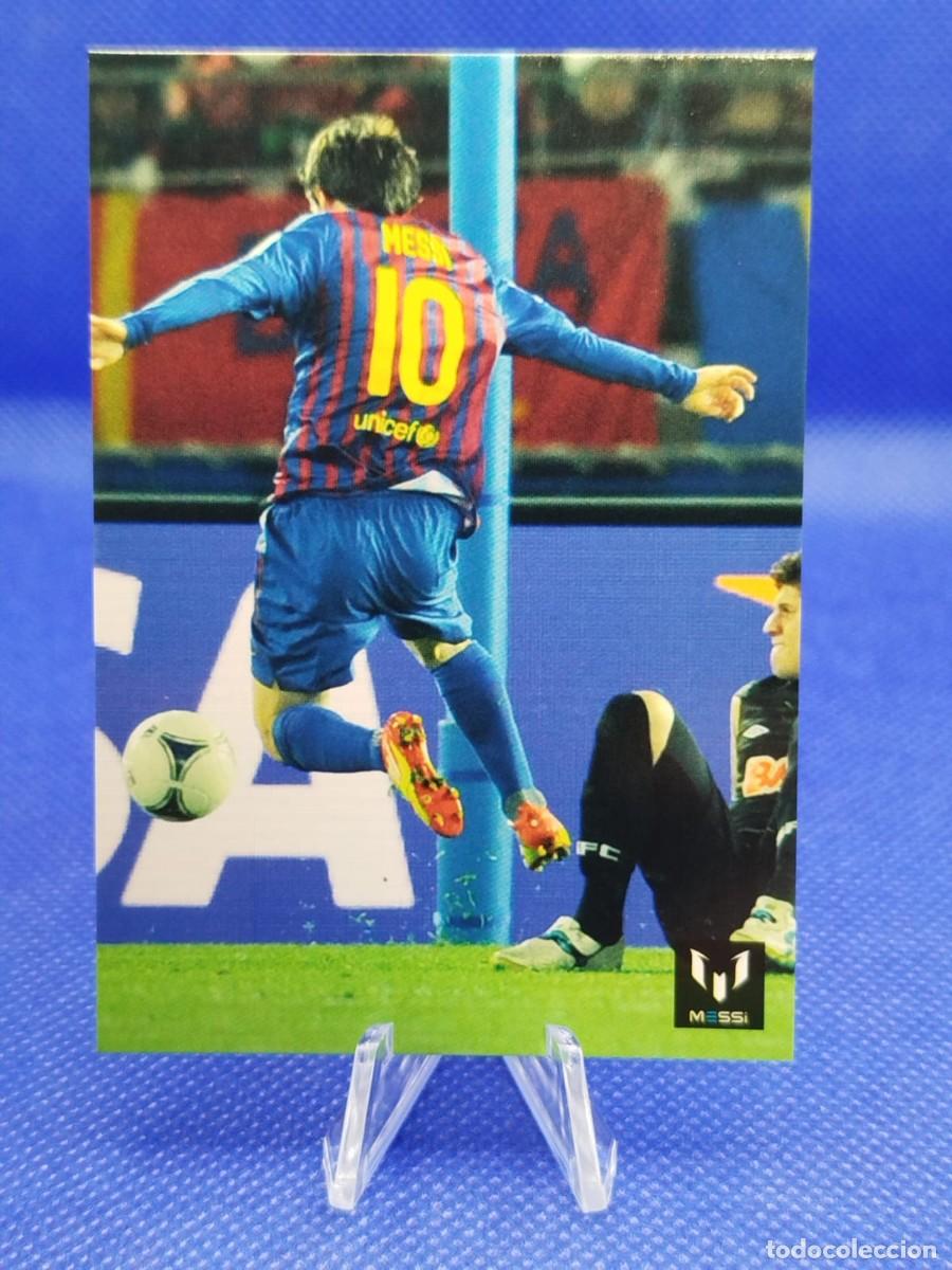Cromos de F&uacute;tbol: #33 LIONEL MESSI 2013 ICONS OFFICIAL MESSI CARD COLECTION FC BARCELONA