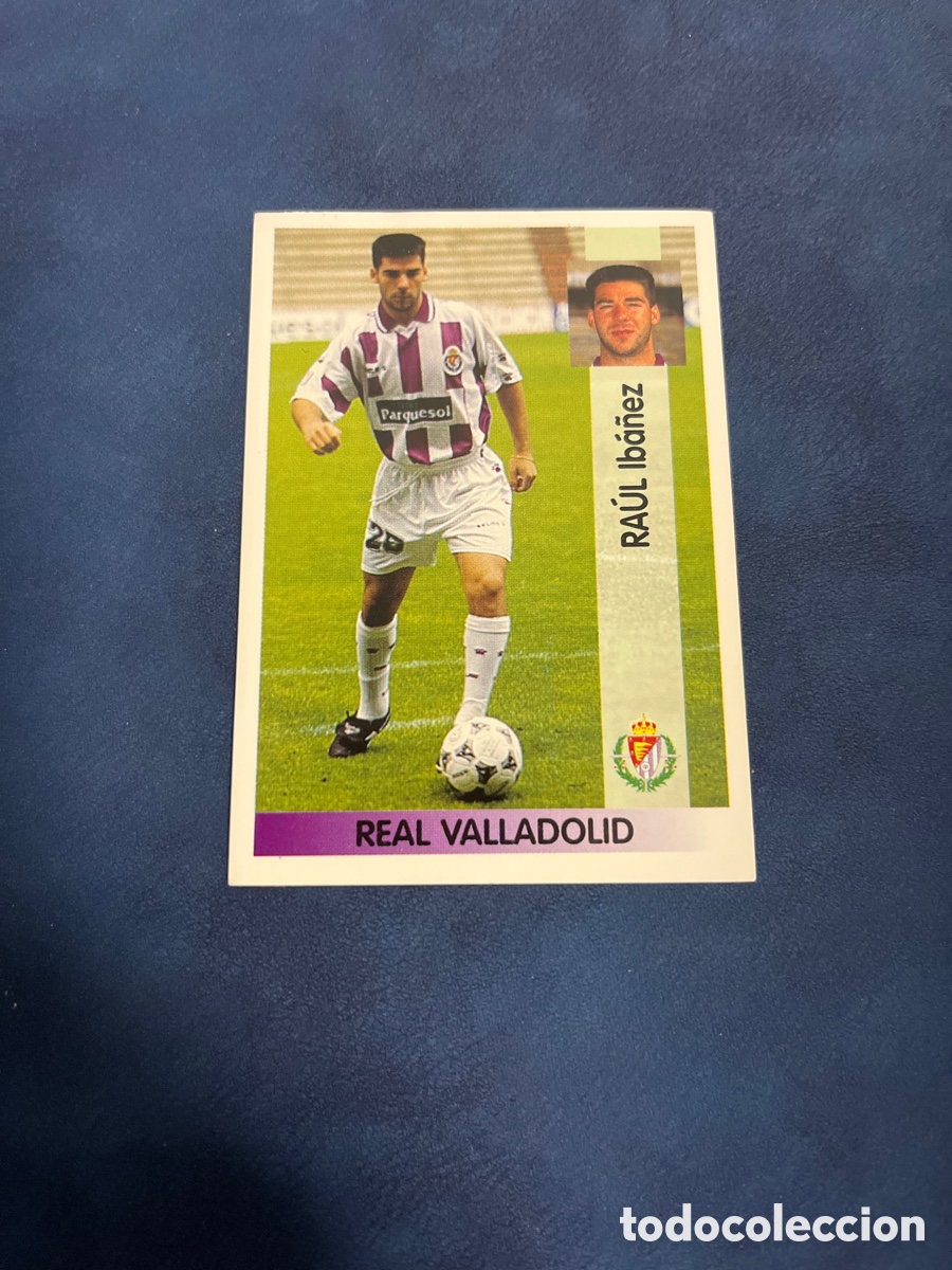 Cromos de F&uacute;tbol: RAUL 253 REAL VALLADOLID 96 97 PANINI 1996 1997 NUEVO SIN PEGAR CROMO UNIFICO ENVIO