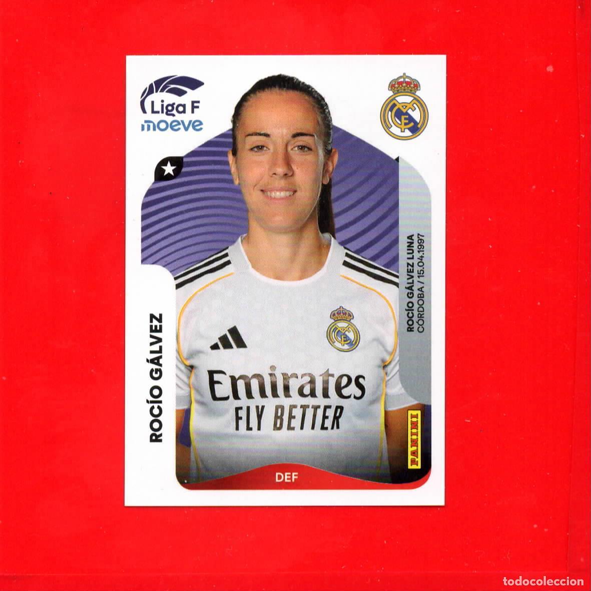 Cromos de F&uacute;tbol: 267 A Roc&iacute;o G&aacute;lvez - REAL MADRID - Liga Femenina F 2025 2026 25 26 - Sin definir