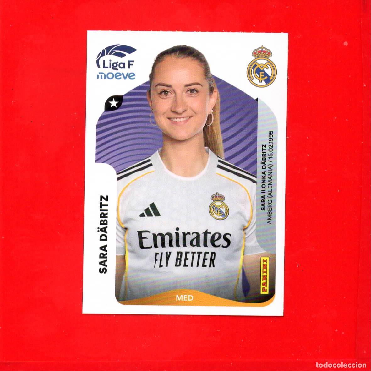 Cromos de F&uacute;tbol: 275 Sara D&auml;britz - REAL MADRID - Liga Femenina F 2025 2026 25 26 - Sin definir