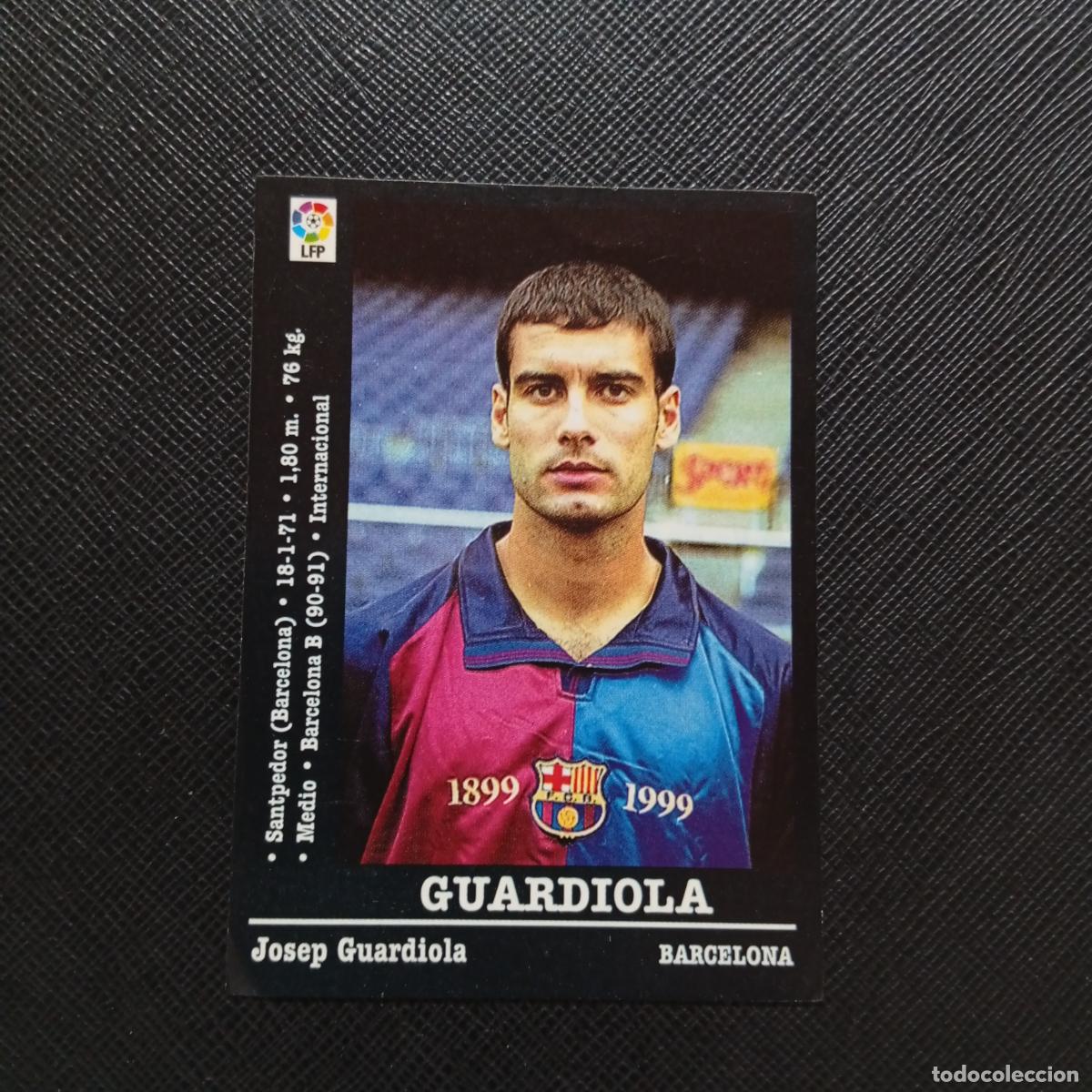 Cromos de F&uacute;tbol: 25 GUARDIOLA BARCELONA PANINI 2000 2001 CROMO FUTBOL 00 01 LIGA - SIN PEGAR - A165 PG325