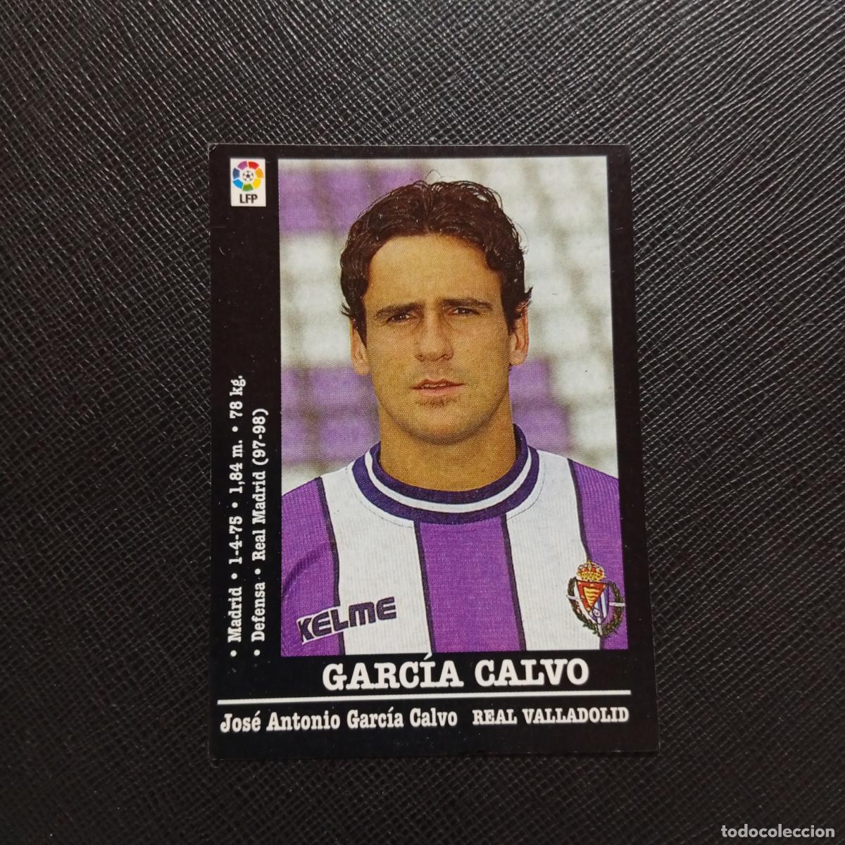 Cartes &agrave; collectionner de Football: 125 GARCIA CALVO VALLADOLID PANINI 2000 2001 CROMO FUTBOL 00 01 LIGA - SIN PEGAR - A165 PG325