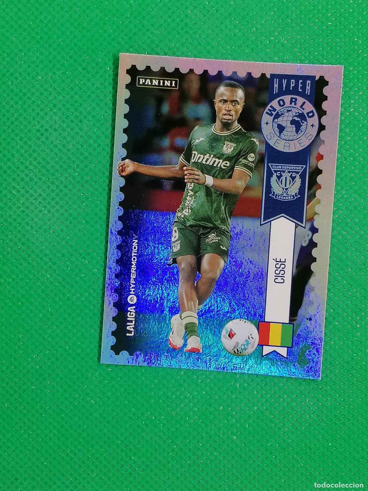 Cromos de F&uacute;tbol: 442 CISSE LEGANES HYPER WORLD SERIES ⚽ PANINI LIGA HYPERMOTION 25 26 2025 2026 ⚽