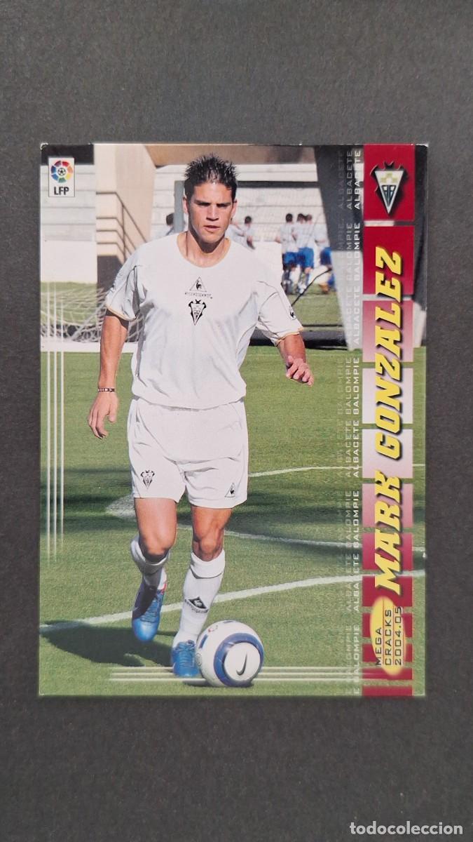 Football Stickers: L2 MARK GONZALEZ ALBACETE BALOMPIE 15 PANINI MEGACRACKS 2004 2005 04 05