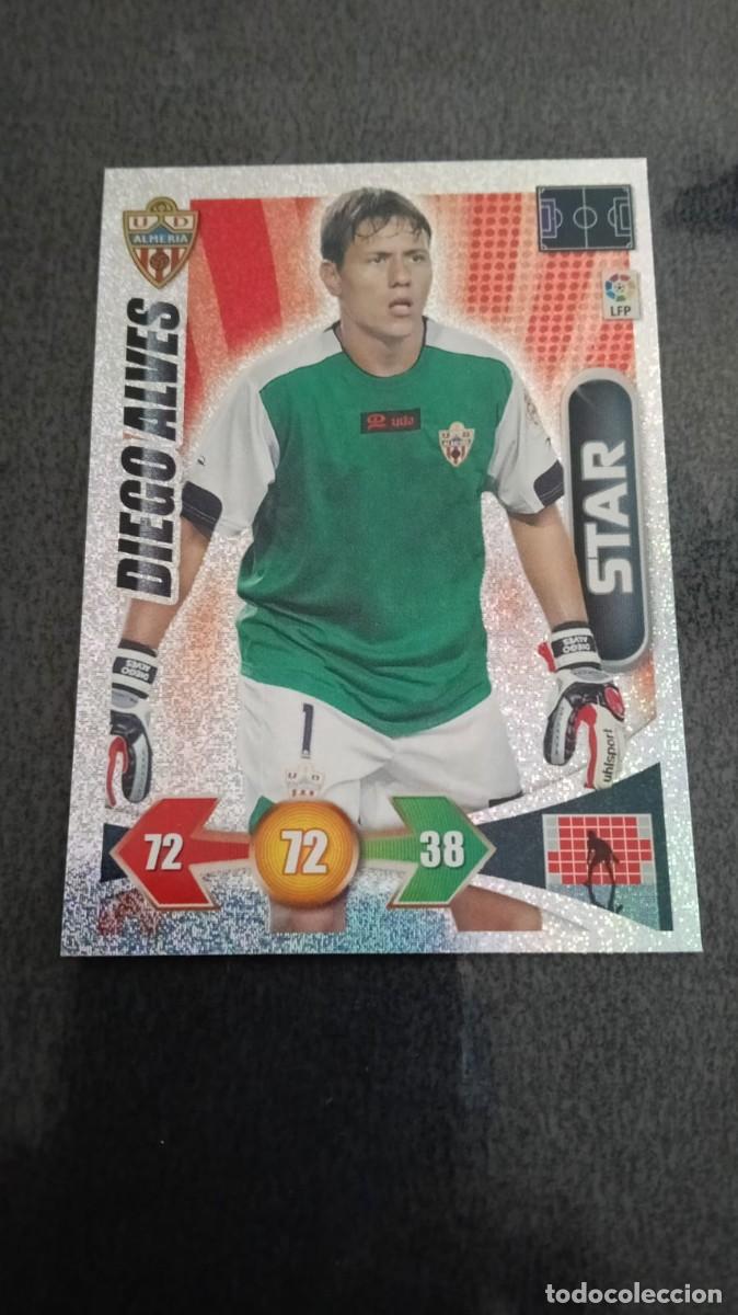 Football Stickers: Adrenalyn 09 10 2009 2010 Diego Alves Star Brillantina Fina