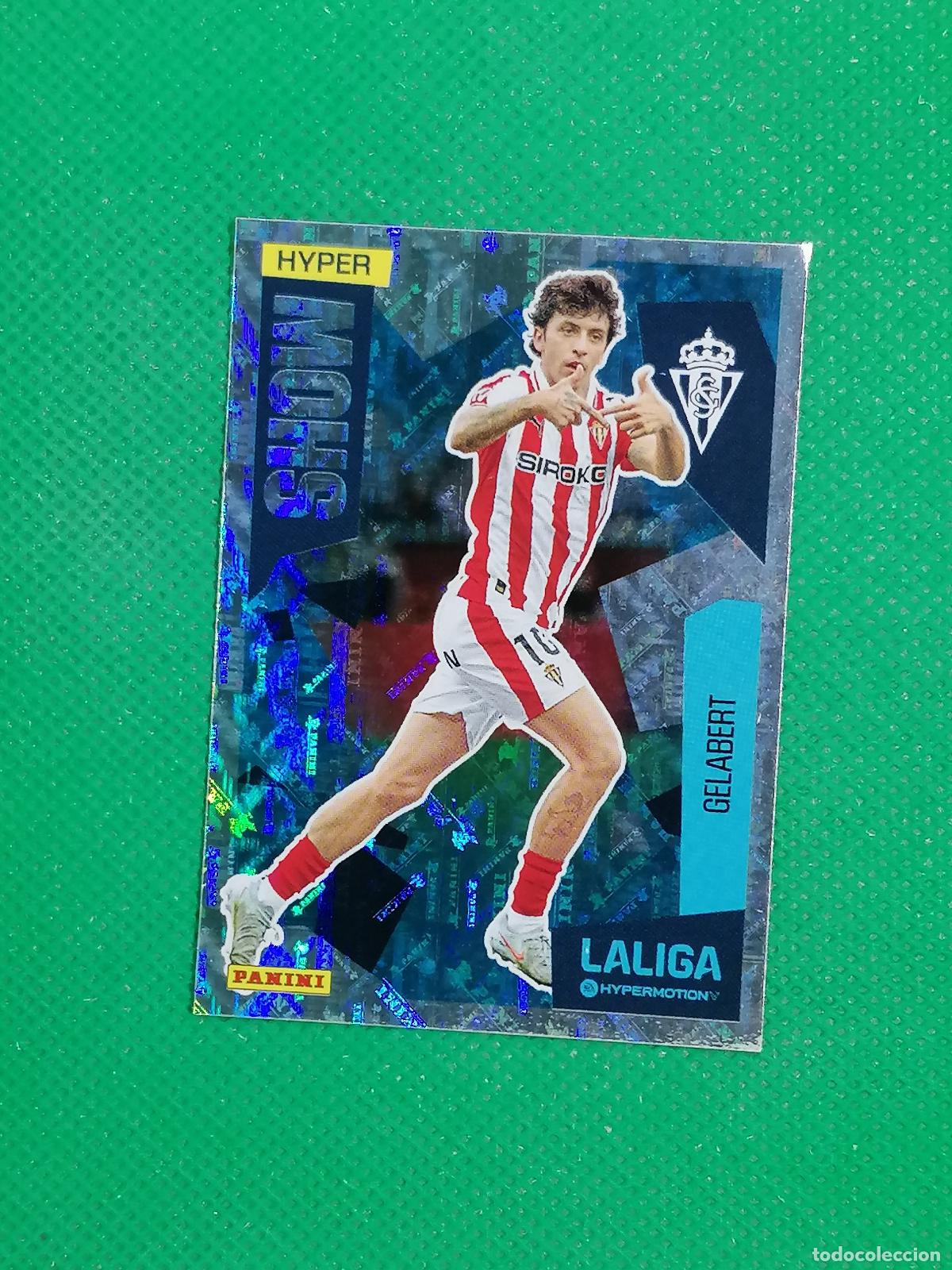 Cromos de F&uacute;tbol: 427 GELABERT SPORTING GIJON HYPER SHOW ⚽ PANINI LIGA HYPERMOTION 25 26 2025 2026 ⚽