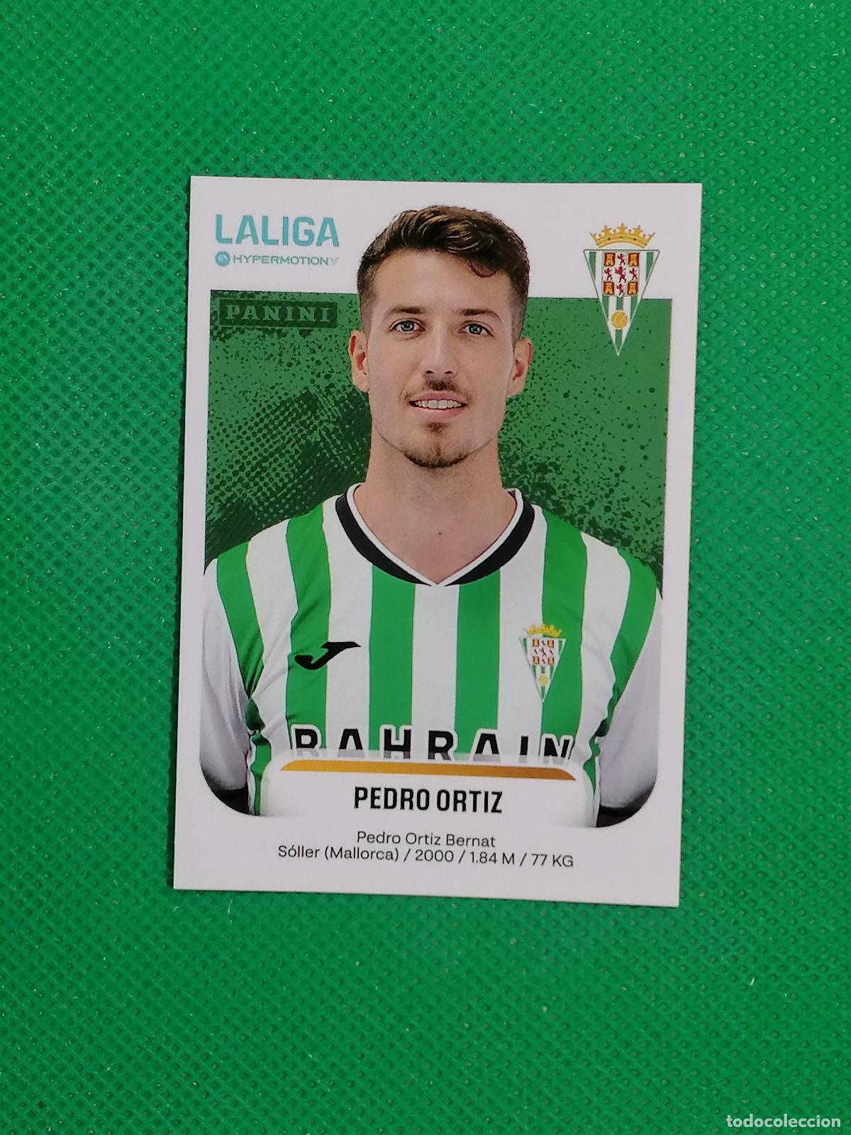 Cromos de F&uacute;tbol: 147 PEDRO ORTIZ CORDOBA ⚽ PANINI LIGA HYPERMOTION 25 26 2025 2026 ⚽