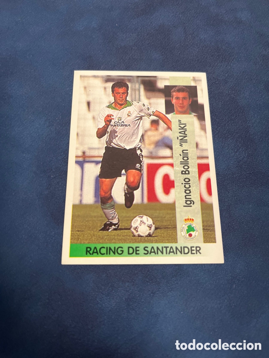 Cromos de Futebol: I&Ntilde;AKI 259 RACING DE SANTANDER 96 97 PANINI 1996 1997 NUEVO SIN PEGAR CROMO UNIFICO ENVIO