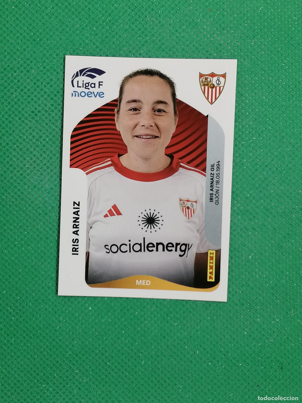Cromos de Futebol: 312 IRIS ARNAIZ SEVILLA ⚽ PANINI LIGA FEMENINA F MOEVE 25 26 2025 2026 ⚽