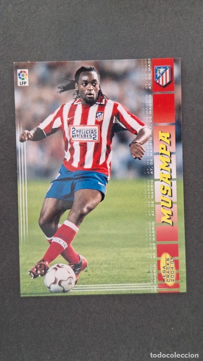 Cromos de Futebol: L2 MUSAMPA ATLETICO DE MADRID 49 PANINI MEGACRACKS 2004 2005 04 05