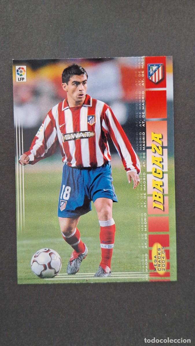Cartes &agrave; collectionner de Football: L2 IBAGAZA ATLETICO DE MADRID 52 PANINI MEGACRACKS 2004 2005 04 05