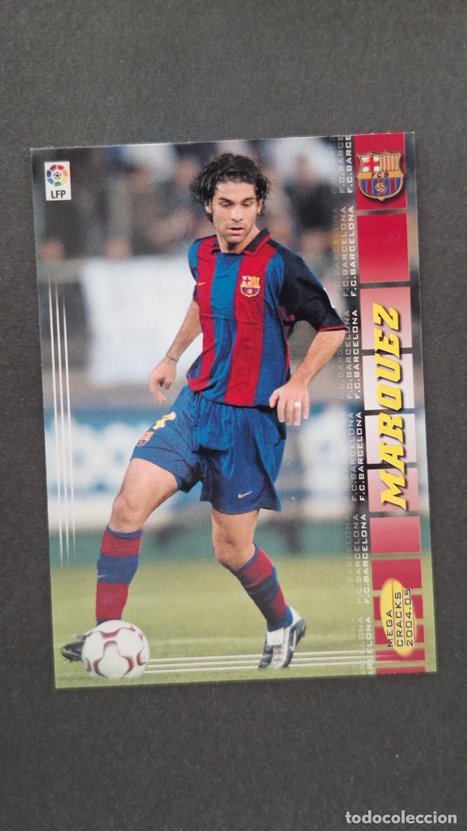 Figurine di Calcio: L2 MARQUEZ F. C. BARCELONA 61 PANINI MEGACRACKS 2004 2005 04 05