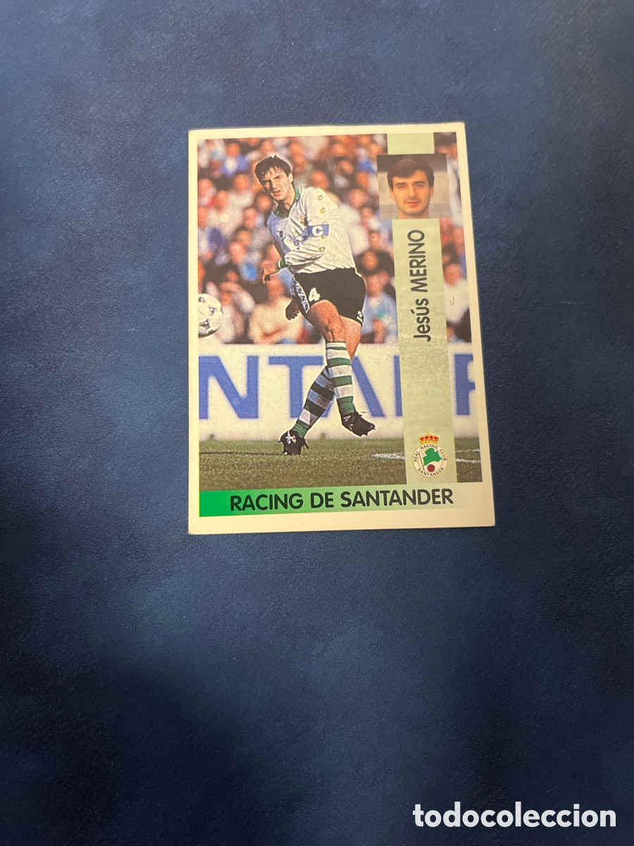 Football Stickers: MERINO 260 RACING DE SANTANDER 96 97 PANINI 1996 1997 NUEVO SIN PEGAR CROMO UNIFICO ENVIO