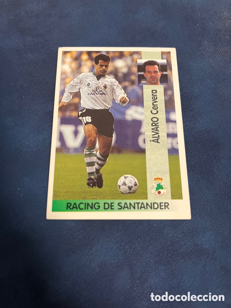 Football Stickers: ALVARO 267 RACING DE SANTANDER 96 97 PANINI 1996 1997 NUEVO SIN PEGAR CROMO UNIFICO ENVIO