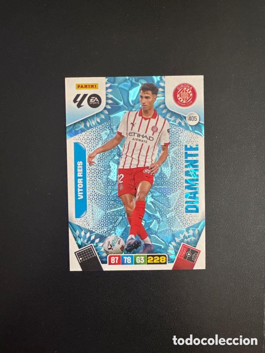 Cromos de Futebol: V&Iacute;TOR RE&Iacute;S DIAMANTE NUMERO 405 ADRENALYN 2025 2026