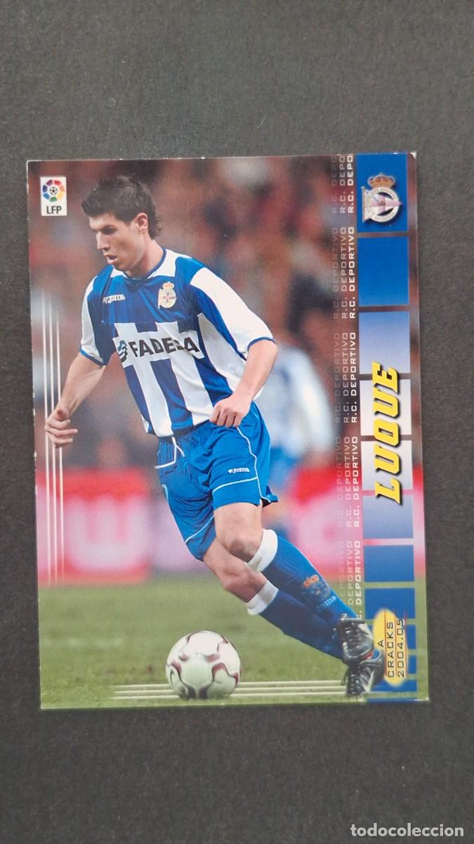 Cromos de Futebol: L2 LUQUE DEPORTIVO DE LA CORU&Ntilde;A 106 PANINI MEGACRACKS 2004 2005 04 05