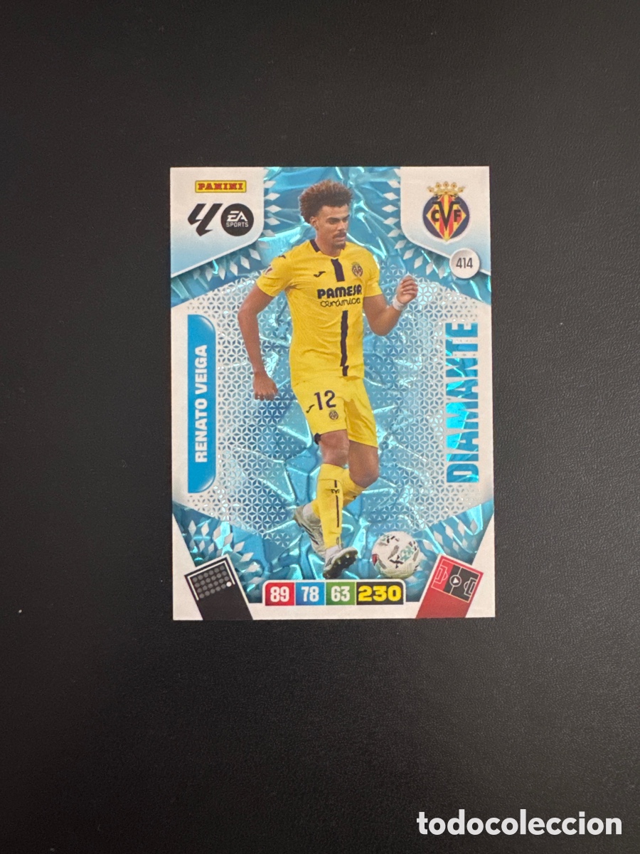 Cromos de Futebol: RENATO VEIGA DIAMANTE NUMERO 414 ADRENALYN 2025 2026