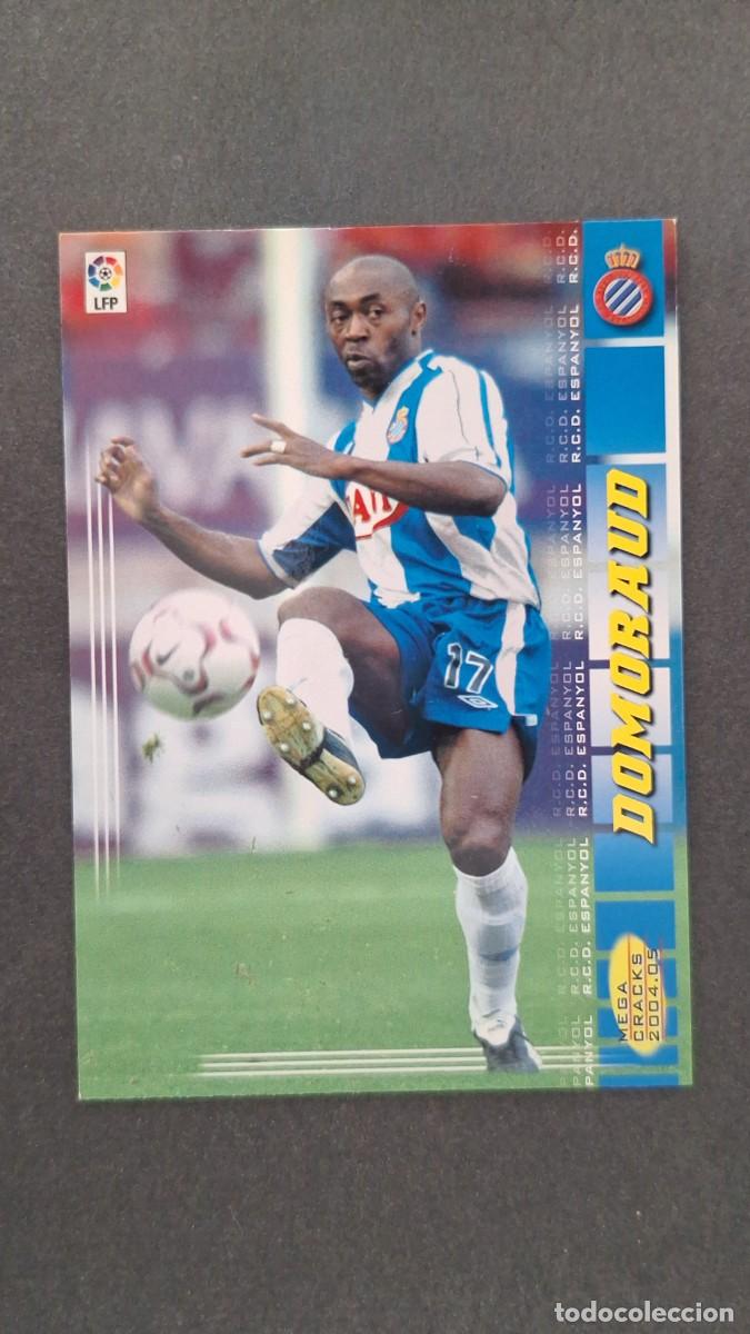 Football Stickers: L2 DOMORAUD R. C. D. ESPA&Ntilde;OL 111 PANINI MEGACRACKS 2004 2005 04 05