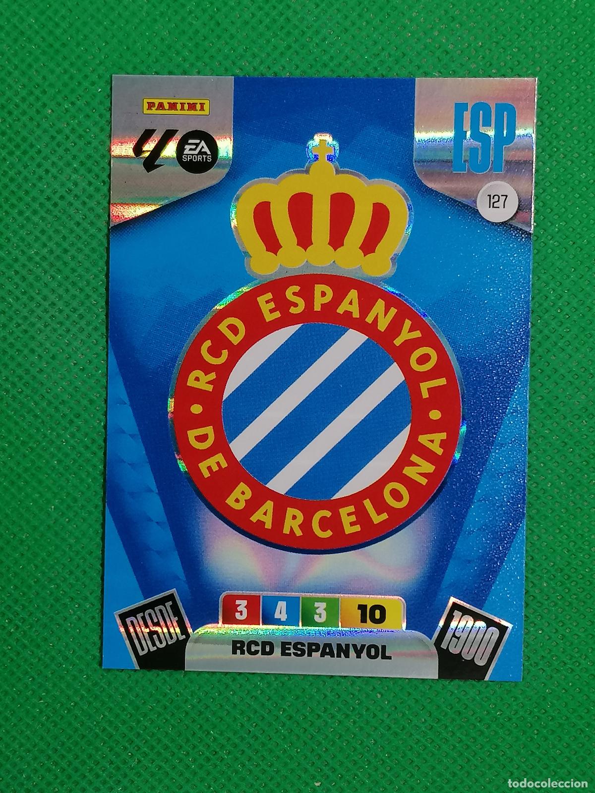 Cromos de F&uacute;tbol: 127 ESCUDO ESPANYOL ⚽ LIGA ADRENALYN XL 2025 2026 25 26 ⚽