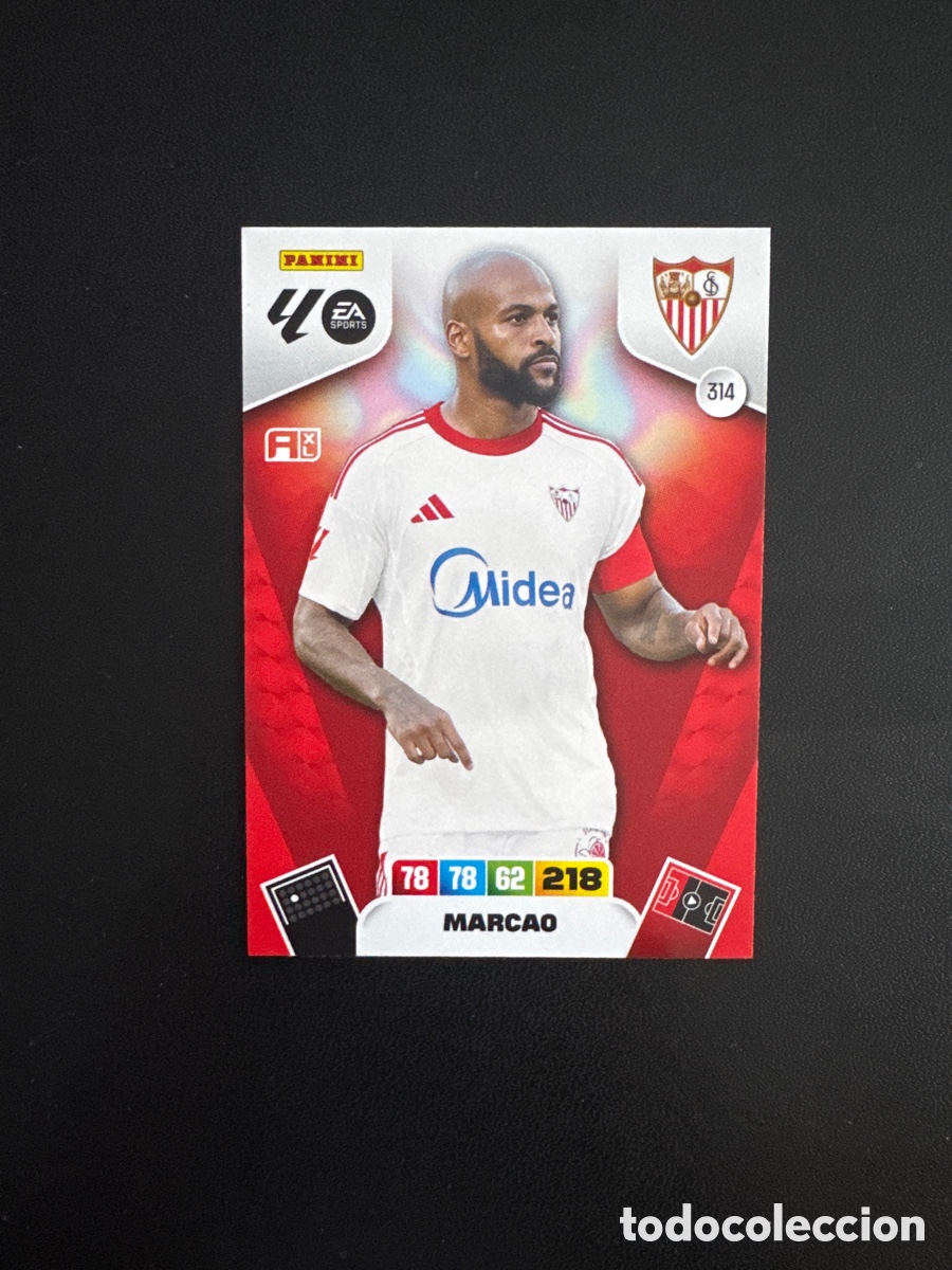 Cromos de Futebol: MARCAO SEVILLA NUMERO 314 ADRENALYN 2025 2026
