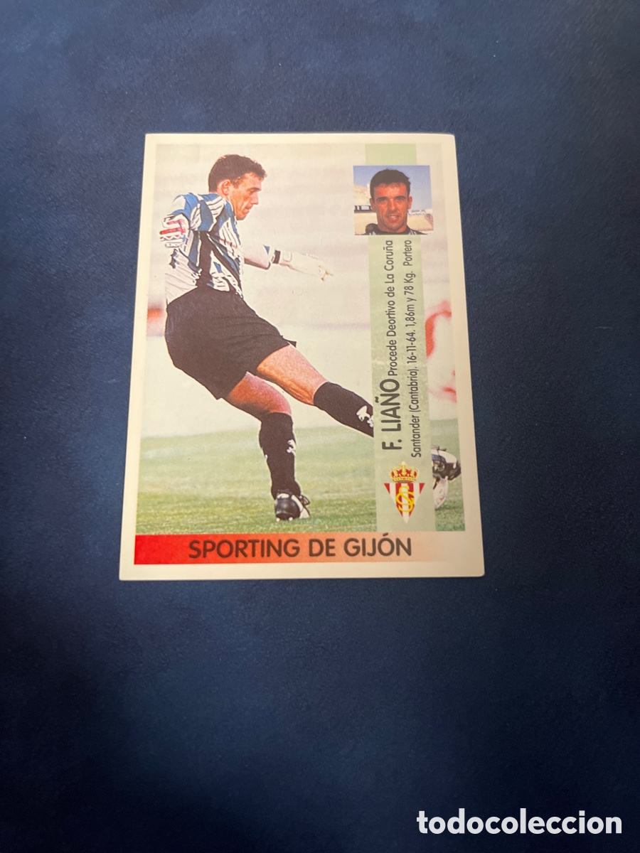 Cromos de F&uacute;tbol: LIA&Ntilde;O 288 A SPORTING DE GIJON 96 97 PANINI 1996 1997 NUEVO SIN PEGAR CROMO UNIFICO ENVIO