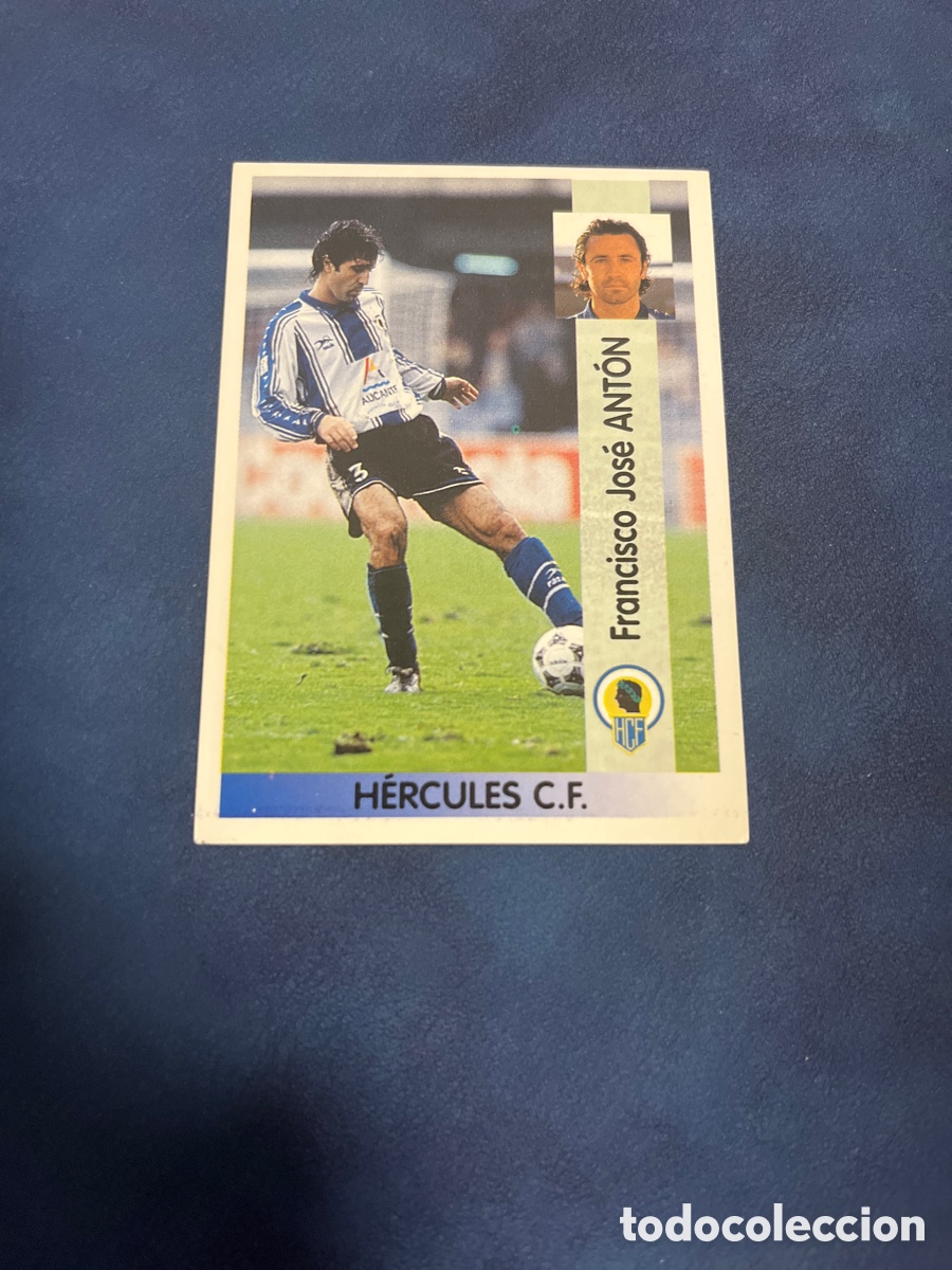 Cromos de F&uacute;tbol: ANTON 293 HERCULES 96 97 PANINI 1996 1997 NUEVO SIN PEGAR CROMO UNIFICO ENVIO