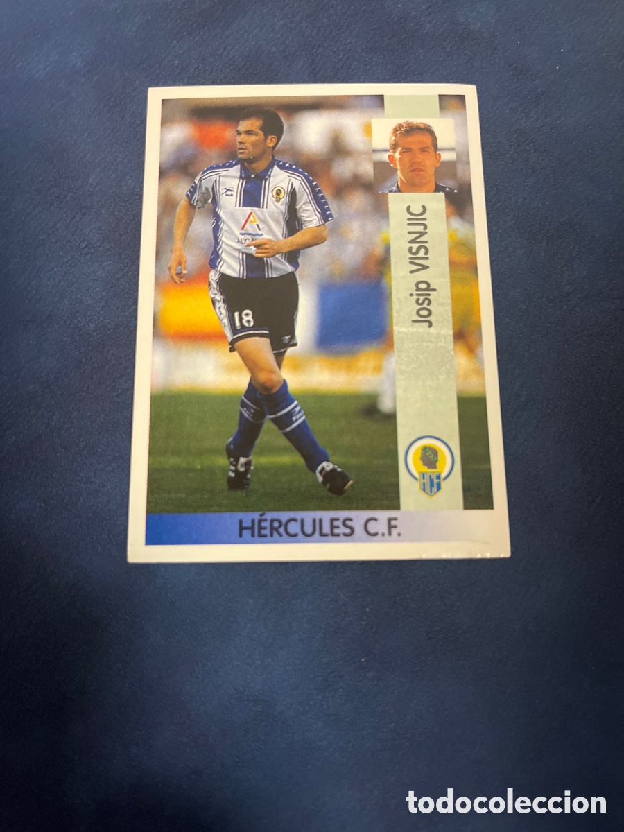Cromos de F&uacute;tbol: VISNJIC 295 HERCULES 96 97 PANINI 1996 1997 NUEVO SIN PEGAR CROMO UNIFICO ENVIO