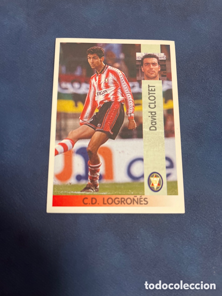 Cartes &agrave; collectionner de Football: CLOTET 307 C.D.LOGRO&Ntilde;ES 96 97 PANINI 1996 1997 NUEVO SIN PEGAR CROMO UNIFICO ENVIO