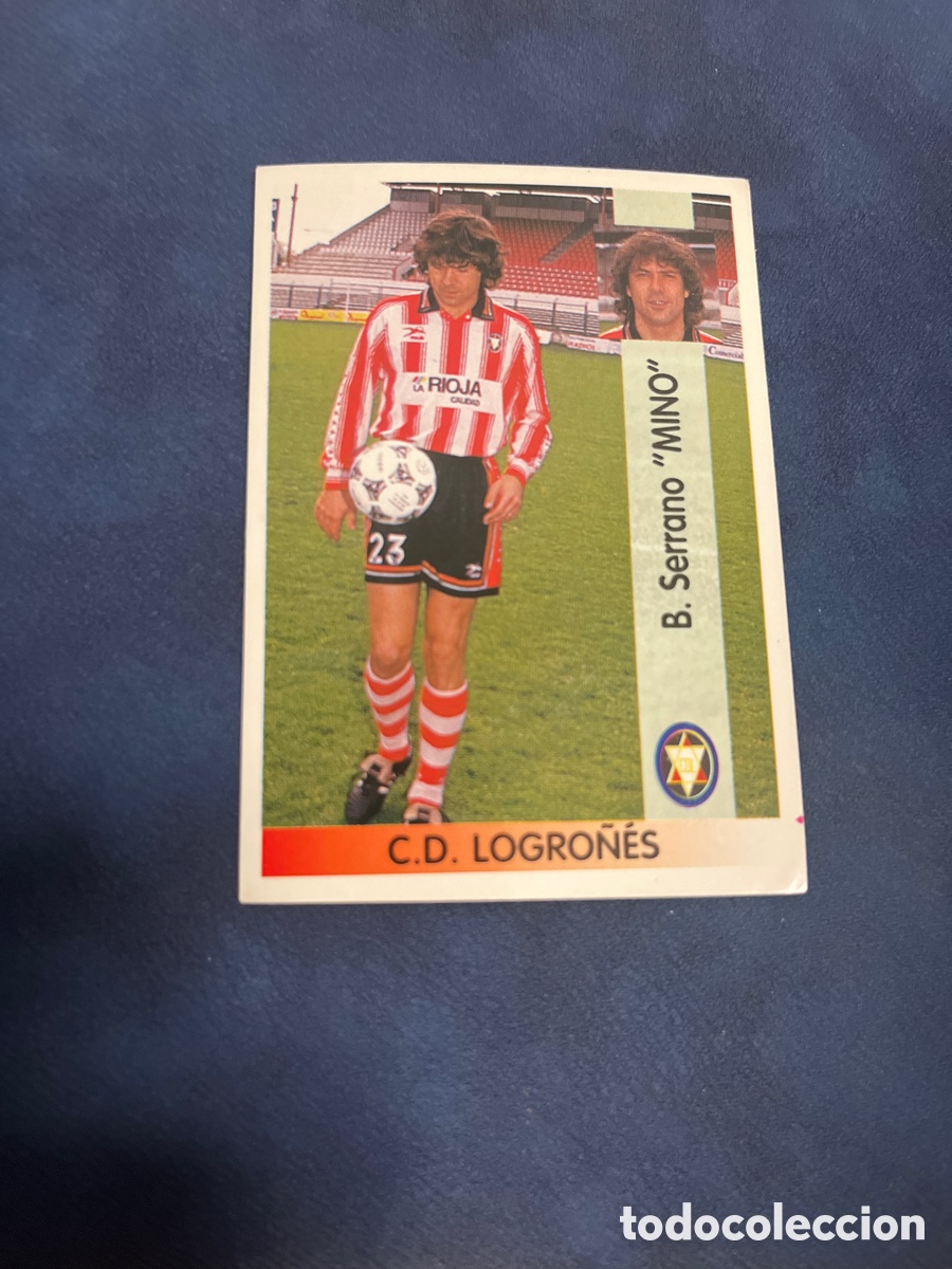 Cartes &agrave; collectionner de Football: MINO 308 C.D.LOGRO&Ntilde;ES 96 97 PANINI 1996 1997 NUEVO SIN PEGAR CROMO UNIFICO ENVIO