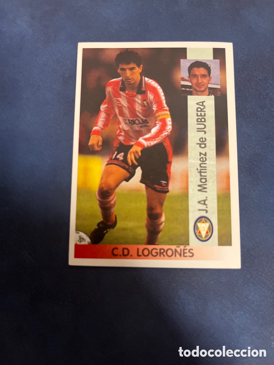 Cartes &agrave; collectionner de Football: JUBERA 310 C.D.LOGRO&Ntilde;ES 96 97 PANINI 1996 1997 NUEVO SIN PEGAR CROMO UNIFICO ENVIO