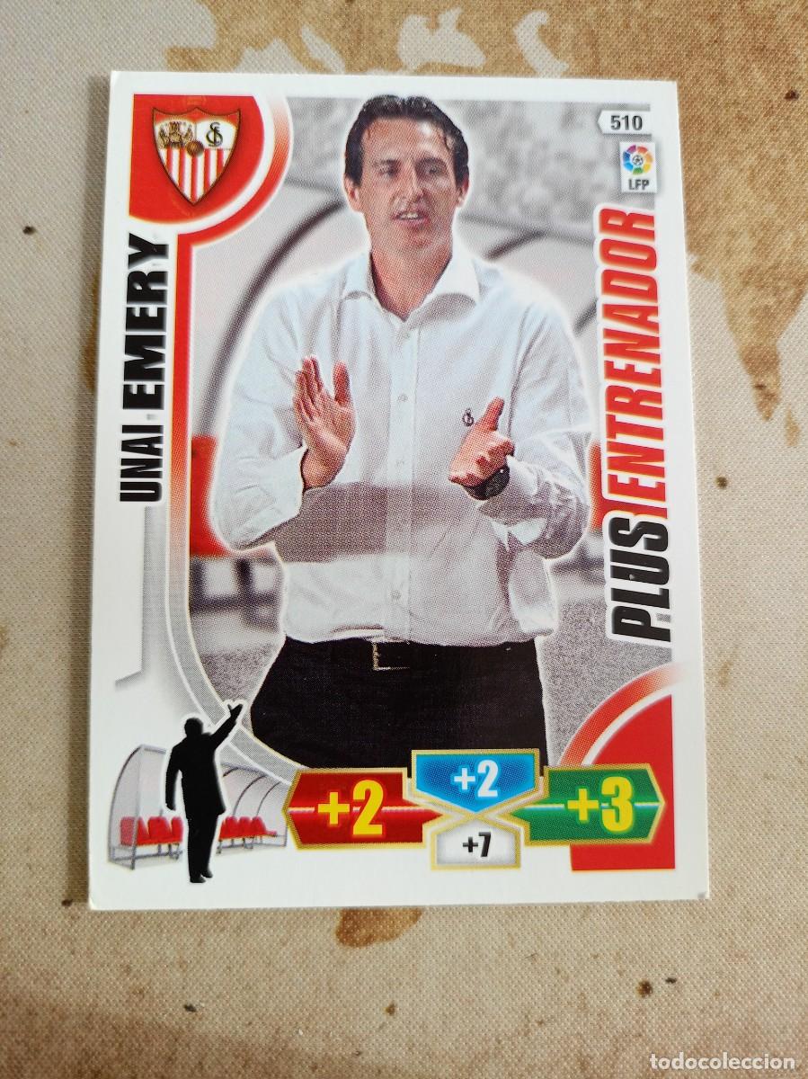 Cromos de F&uacute;tbol: # PLUS Entrenador 510 UNAI EMERY Adrenalyn 2013-14