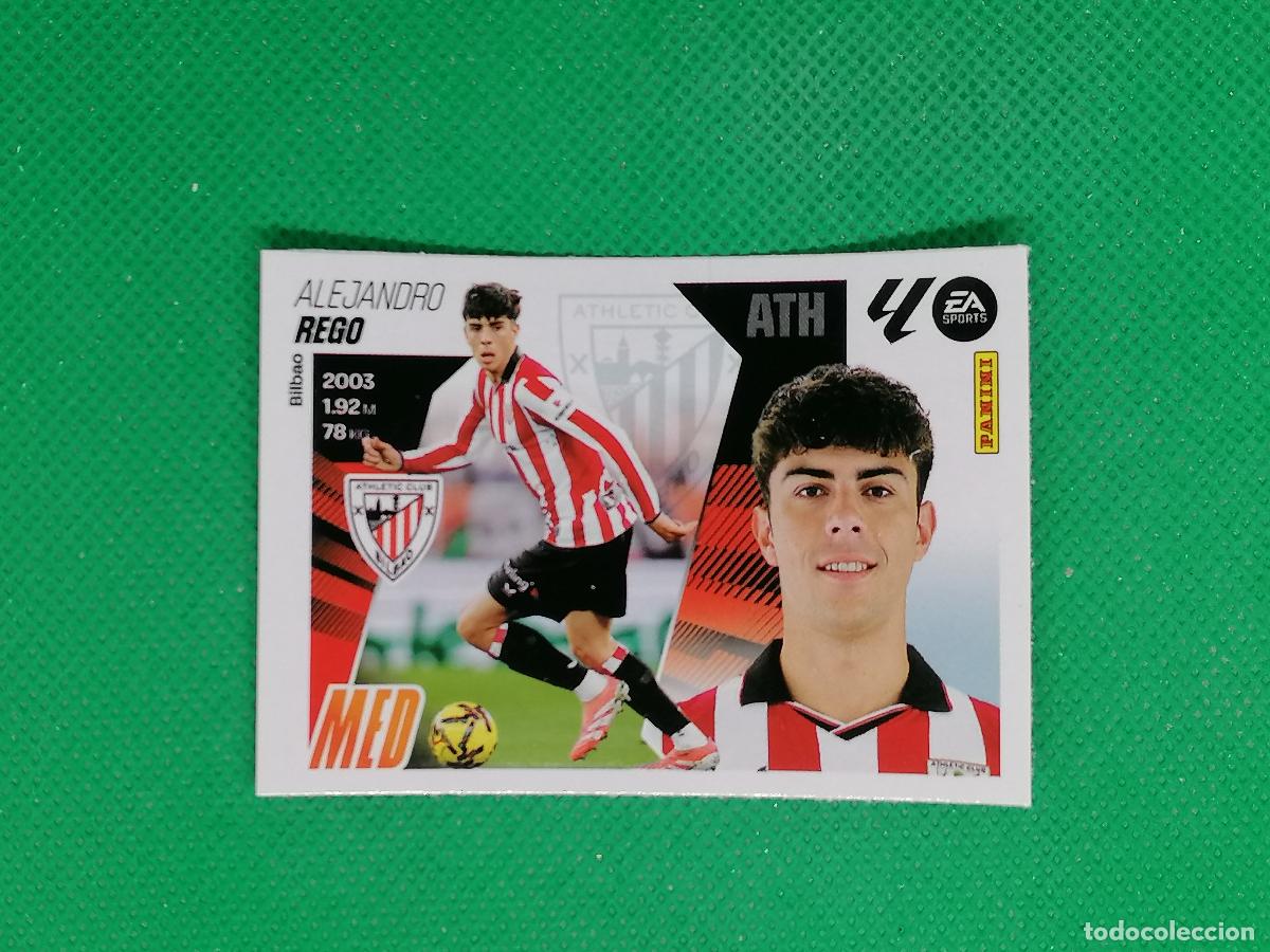 Fu&szlig;ball-Sticker: 2 ALEJANDRO REGO ATHLETIC BILBAO MERCADO INVIERNO ⚽ PANINI LIGA ESTE 25 26 2025 2026 ⚽