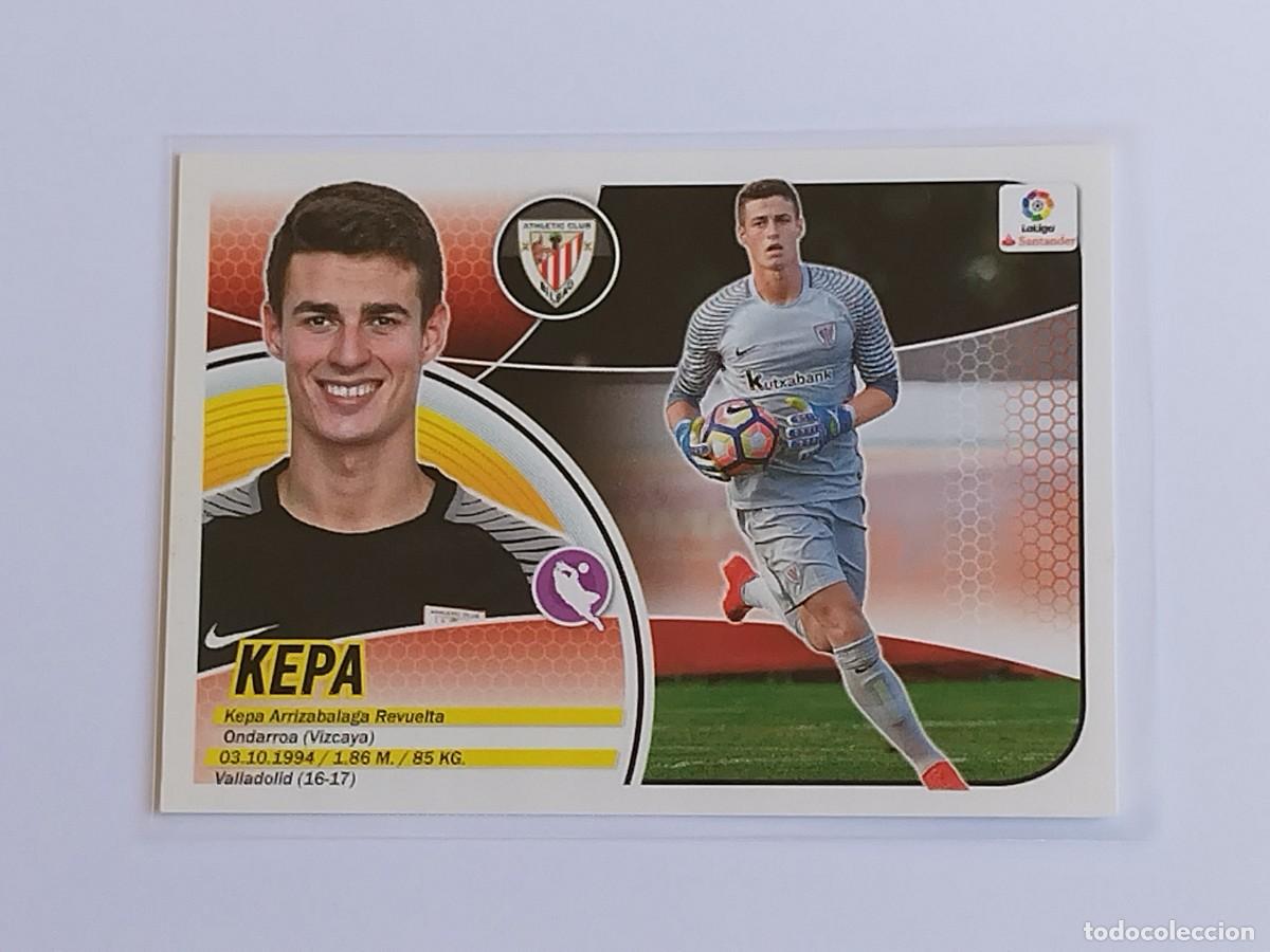 Cartes &agrave; collectionner de Football: KEPA COLOCA N&ordm; 2 BIS ATHLETIC CLUB BILBAO - PANINI EDICIONES ESTE LA LIGA SANTANDER 2016 2017 16 17