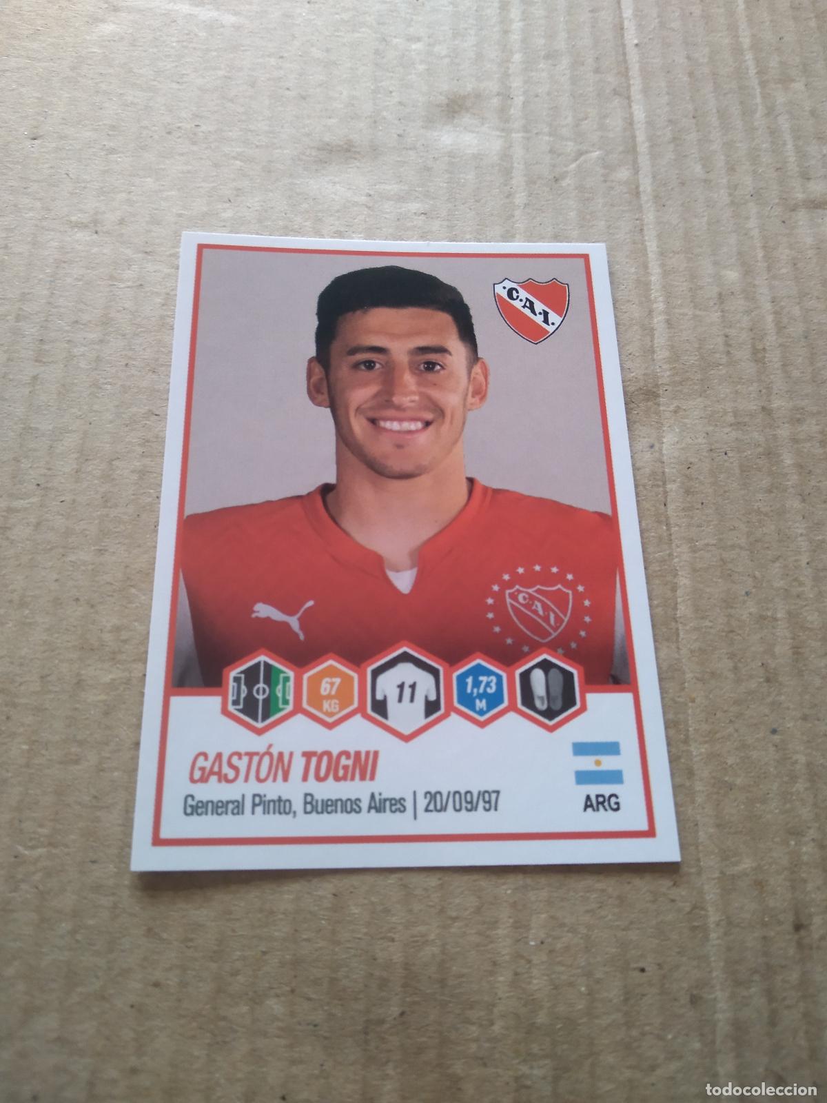 Cromos de F&uacute;tbol: 258 GASTON TOGNI INDEPENDIENTE CROMO FUTBOL ARGENTINO PANINI LIGA ARGENTINA 2022