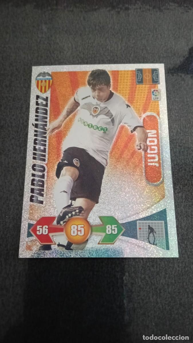 Cartes &agrave; collectionner de Football: Adrenalyn 09 10 2009 2010 Pablo Hernandez Jugon Brillantina Fina