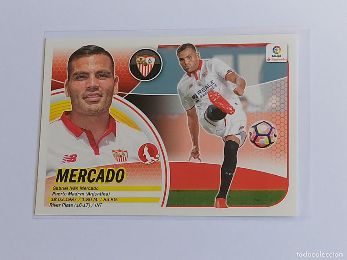Cromos de F&uacute;tbol: MERCADO COLOCA N&ordm; 4 BIS SEVILLA FC - PANINI EDICIONES ESTE LA LIGA SANTANDER 2016 2017 16 17
