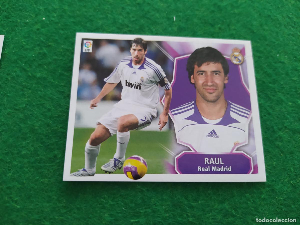 Fu&szlig;ball-Sticker: Liga este 2008 2009 08 09 nuevo sin pegar - REAL MADRID - RAUL