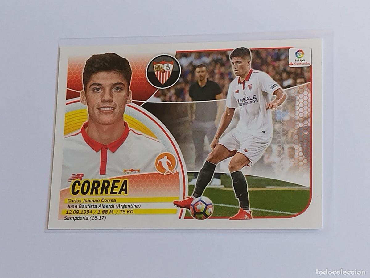 Cartes &agrave; collectionner de Football: CORREA COLOCA N&ordm; 14 BIS SEVILLA FC - PANINI EDICIONES ESTE LA LIGA SANTANDER 2016 2017 16 17