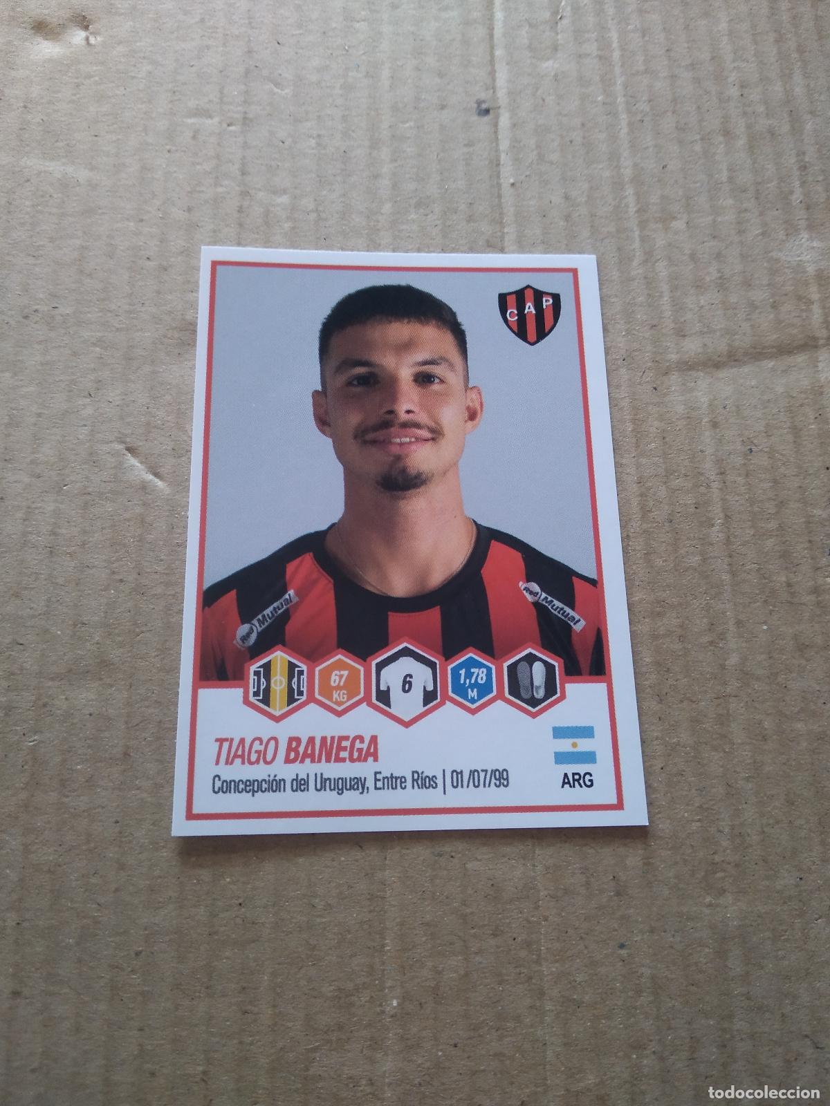 Cromos de F&uacute;tbol: 302 TIAGO BANEGA PATRONATO CROMO FUTBOL ARGENTINO PANINI LIGA ARGENTINA 2022