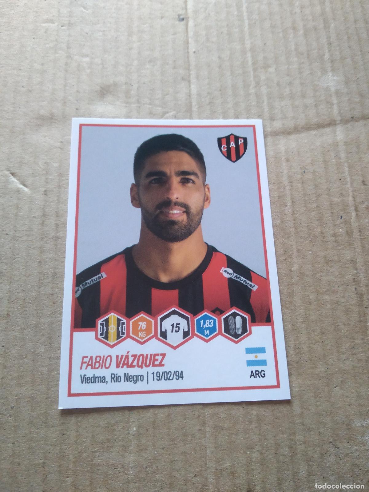 Cromos de F&uacute;tbol: 305 FABIO VAZQUEZ PATRONATO CROMO FUTBOL ARGENTINO PANINI LIGA ARGENTINA 2022