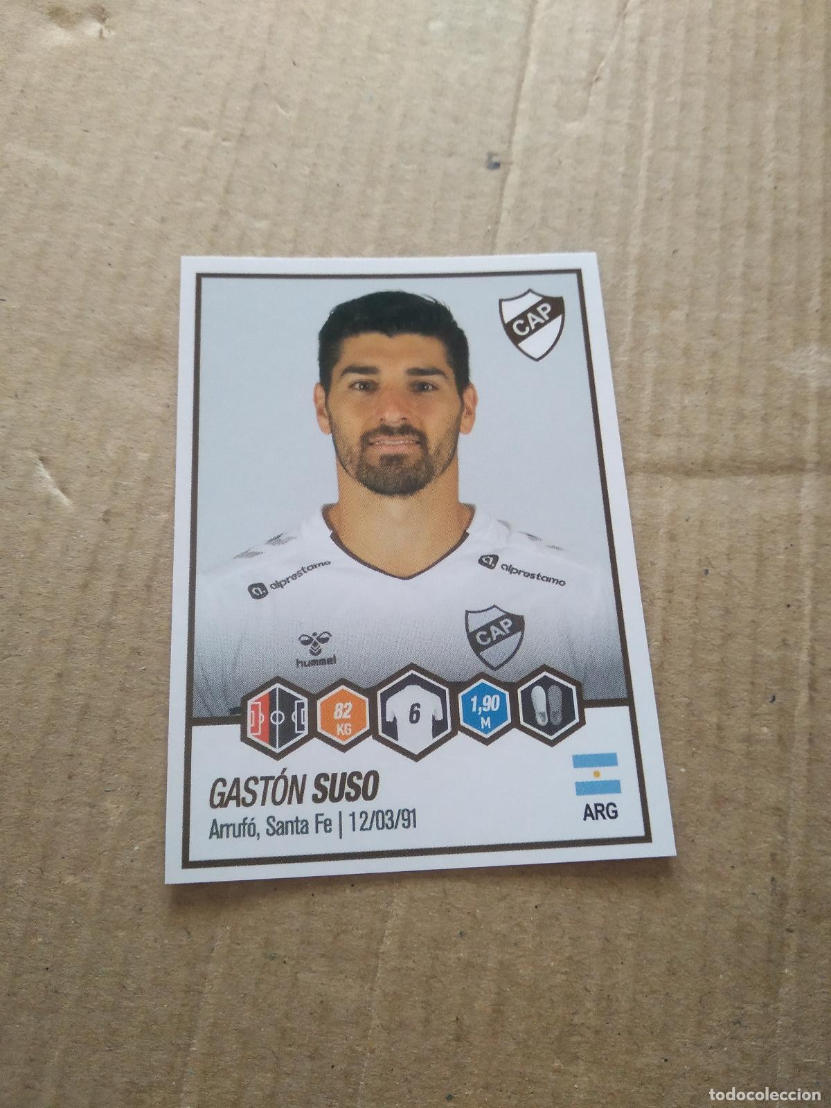 Cromos de F&uacute;tbol: 313 GASTON SUSO PLATENSE CROMO FUTBOL ARGENTINO PANINI LIGA ARGENTINA 2022