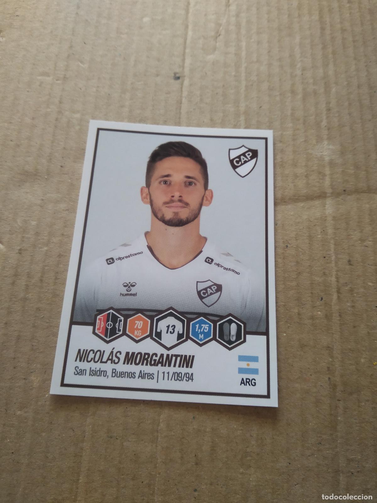 Cromos de F&uacute;tbol: 316 NICOLAS MORGANTINI PLATENSE CROMO FUTBOL ARGENTINO PANINI LIGA ARGENTINA 2022