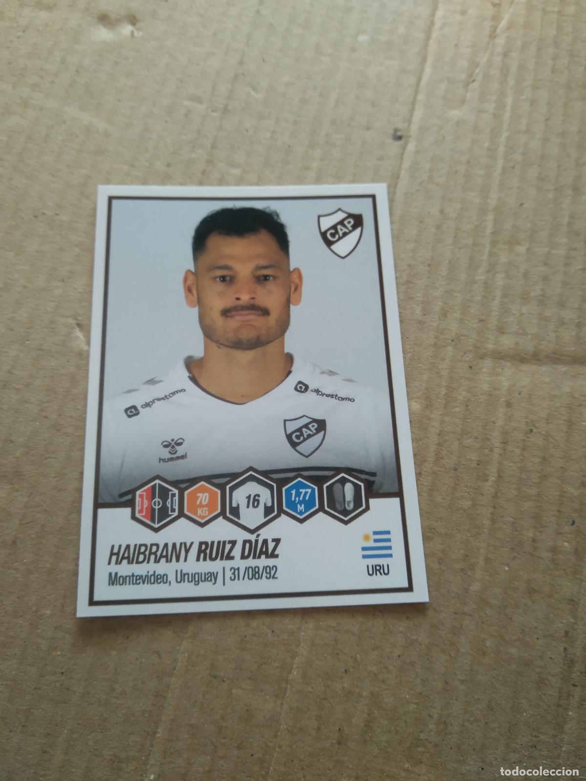 Cromos de F&uacute;tbol: 317 HAIBRANY RUIZ DIAZ PLATENSE CROMO FUTBOL ARGENTINO PANINI LIGA ARGENTINA 2022
