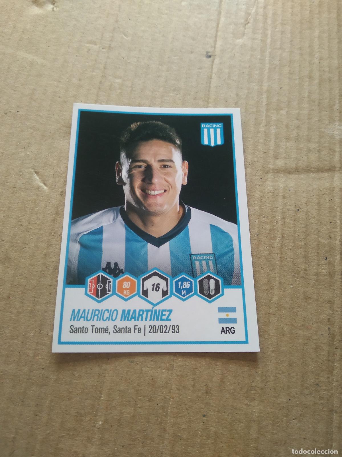 Cartes &agrave; collectionner de Football: 330 MAURICIO MARTINEZ RACING CROMO FUTBOL ARGENTINO PANINI LIGA ARGENTINA 2022