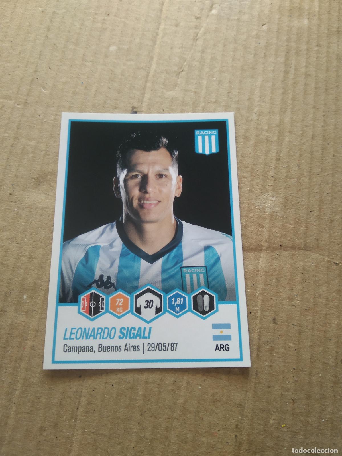 Cromos de F&uacute;tbol: 333 LEONARDO SIGALI RACING CROMO FUTBOL ARGENTINO PANINI LIGA ARGENTINA 2022