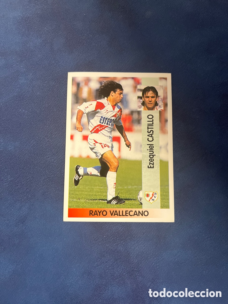 Football Stickers: CASTILLO 329 RAYO VALLECANO 96 97 PANINI 1996 1997 NUEVO SIN PEGAR CROMO UNIFICO ENVIO